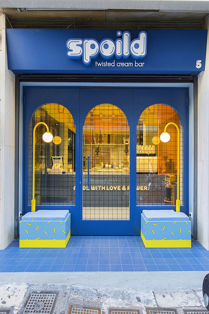 Creative Ice-Cream Store Design That Has a Power-Tool Theme