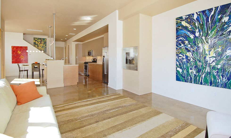 Living and Kitchen