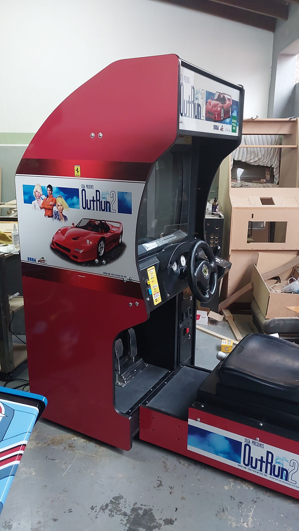 Gabinete restauração OutRun 2