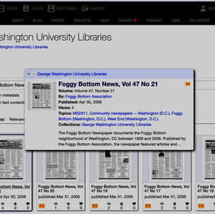 Foggy Bottom News On-Line Update!