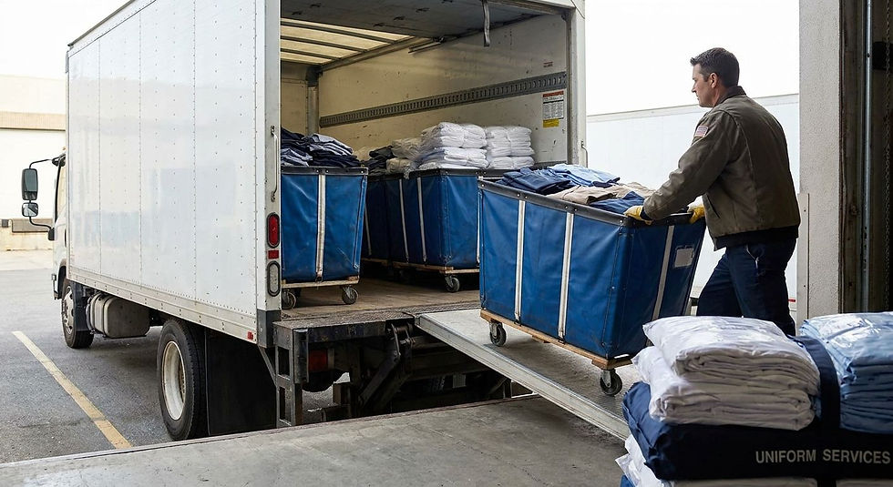 Uniform Laundry Delivery Loads for Box Trucks (2026 Guide)
