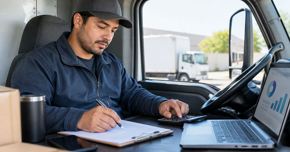 A Simple Bookkeeping System for Solo Box Truck Operators