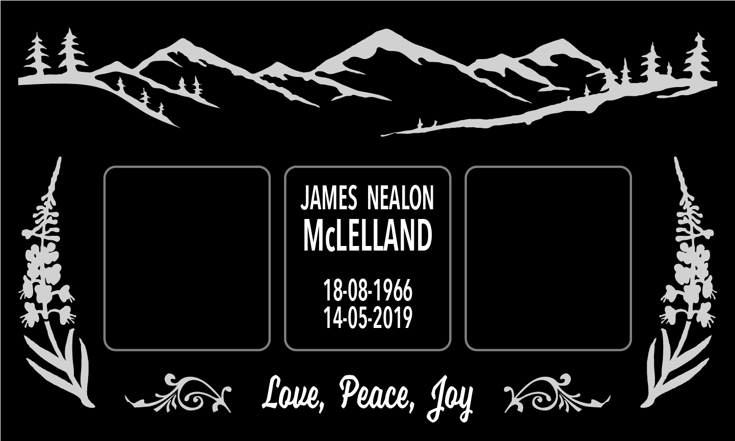 12" x 20" Pillow for shared plot
