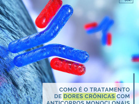 Como é o tratamento de dores crônicas com anticorpos monoclonais