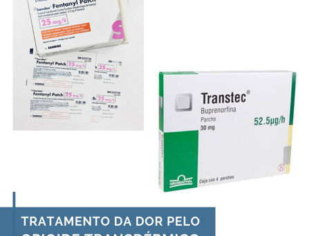 Tratamento da dor pelo opioide transdérmico