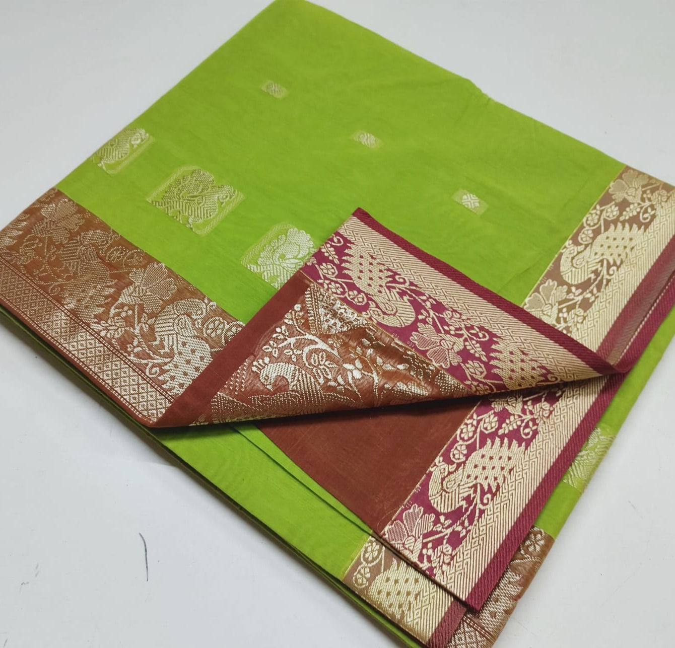 Silk cotton with more cotton blend