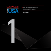 Oracle Team USA DVD packaging design
