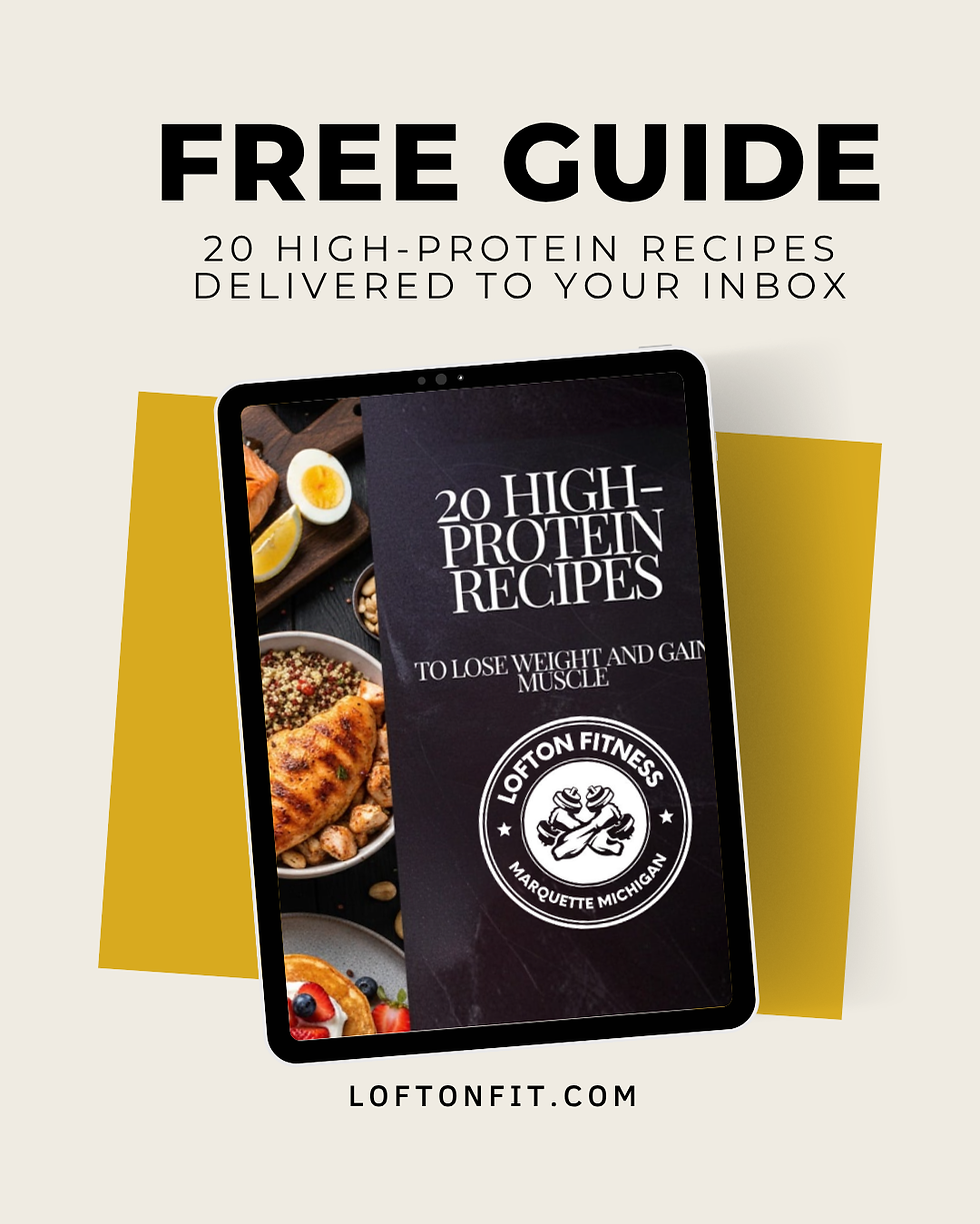 20 High Protein Recipes to Lose Weight and Gain Muscle