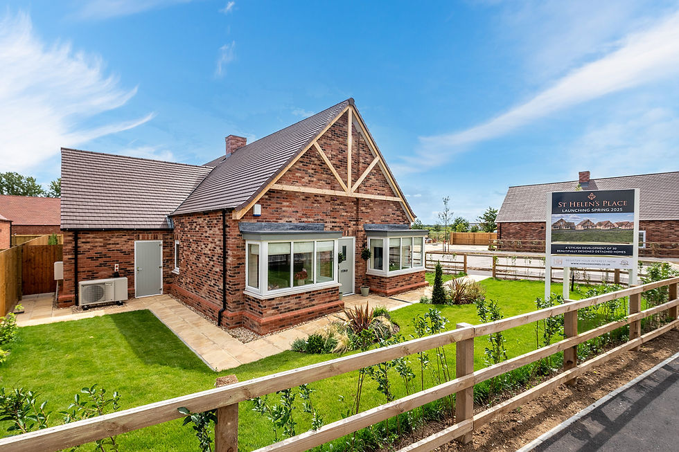Horgan Homes unveils brand new house styles at bespoke Lincolnshire development