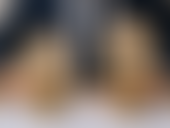 Wooden house cutouts on coin stacks labeled "Rental Yield" and "House Price Growth" with suited man in background. Business spreadsheet visible.