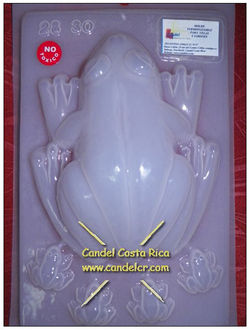 Molde de rana Grande.