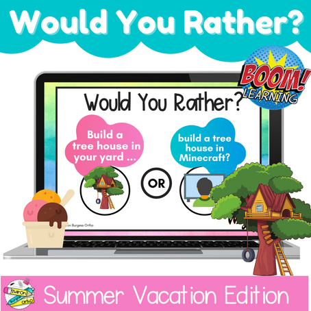 Would you Rather Summer Vacation Fun!