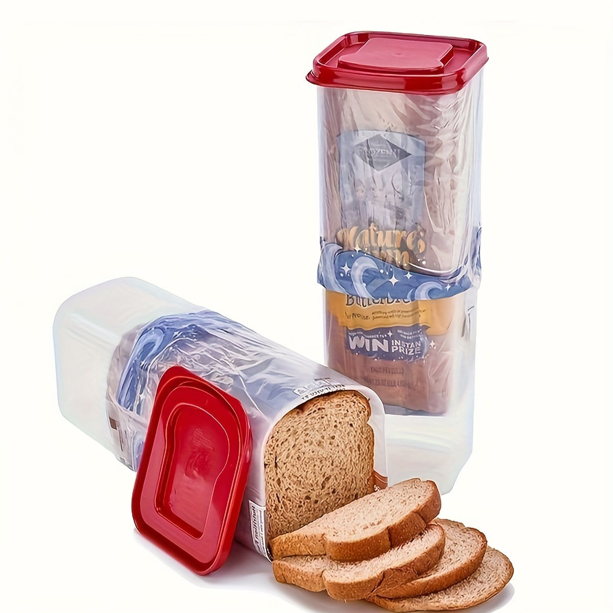 1pc Leak-proof and Reusable Plastic Storage Container | Multifunctional Transpar