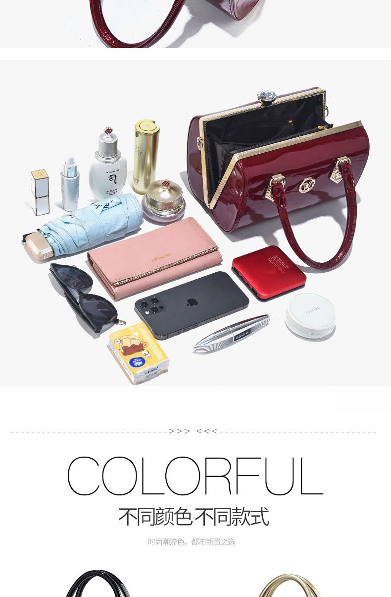 Thumbnail: New Women shoulder bag Handbags Bag for 2025 women leather crossbody luxury desi