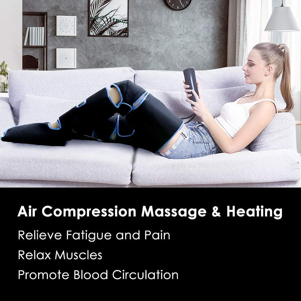 Thumbnail: Foot air pressure leg massager promotes blood circulation, body massager, muscle