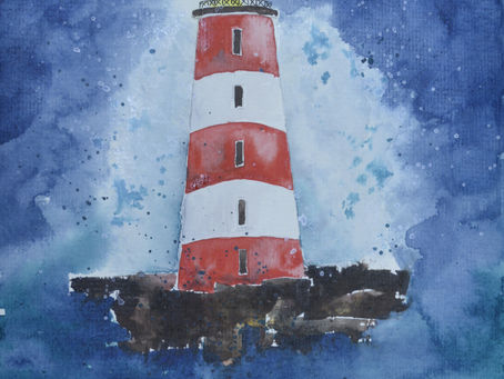 Painting 'Stormy Seas' - October 2024