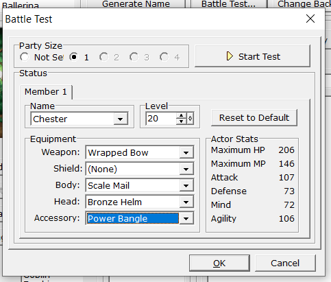 Battle test with mid-range equipment