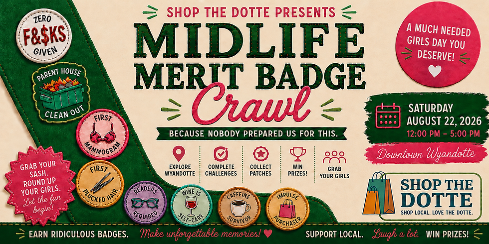 Midlife Merit Badge Crawl
