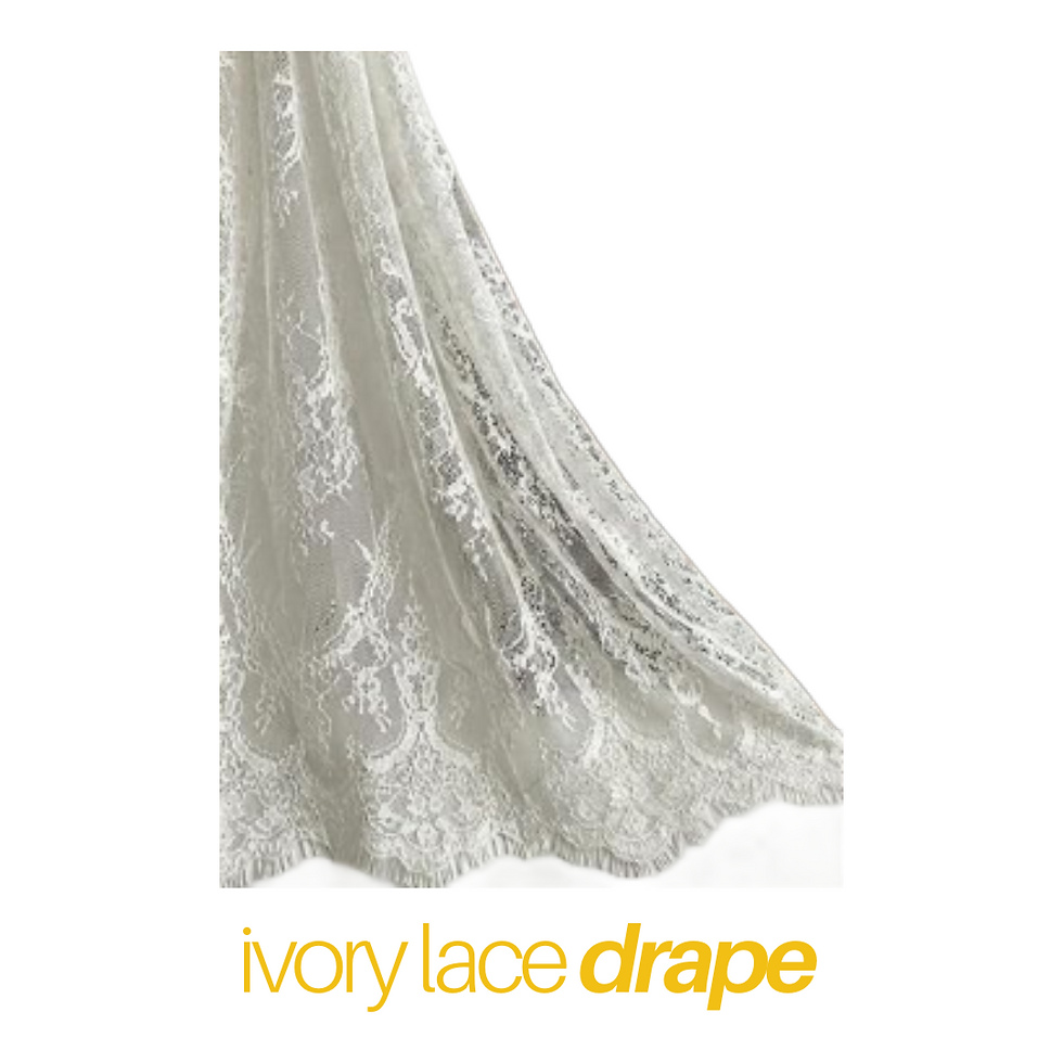 lace drape rental park city