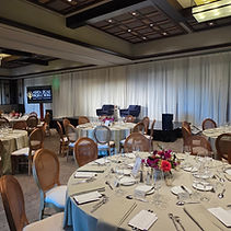 Premium sound system and stage lighting installed by an audio visual company near Park City, UT.