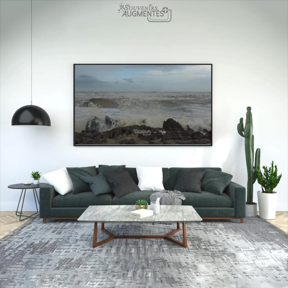 Miniature : POSTER mural : Mer agitée 2