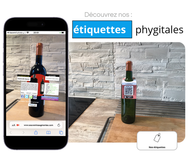 Nos étiquettes phygitales