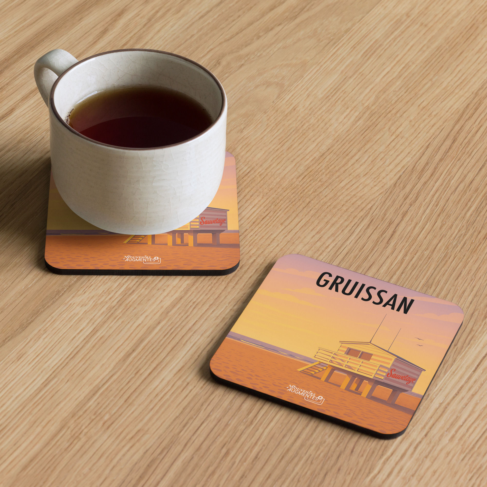 Dessous de verre Gruissan Illustr 3