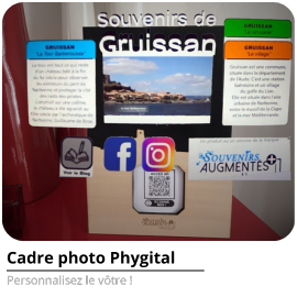 Miniature : Cadre phygital personnalisable