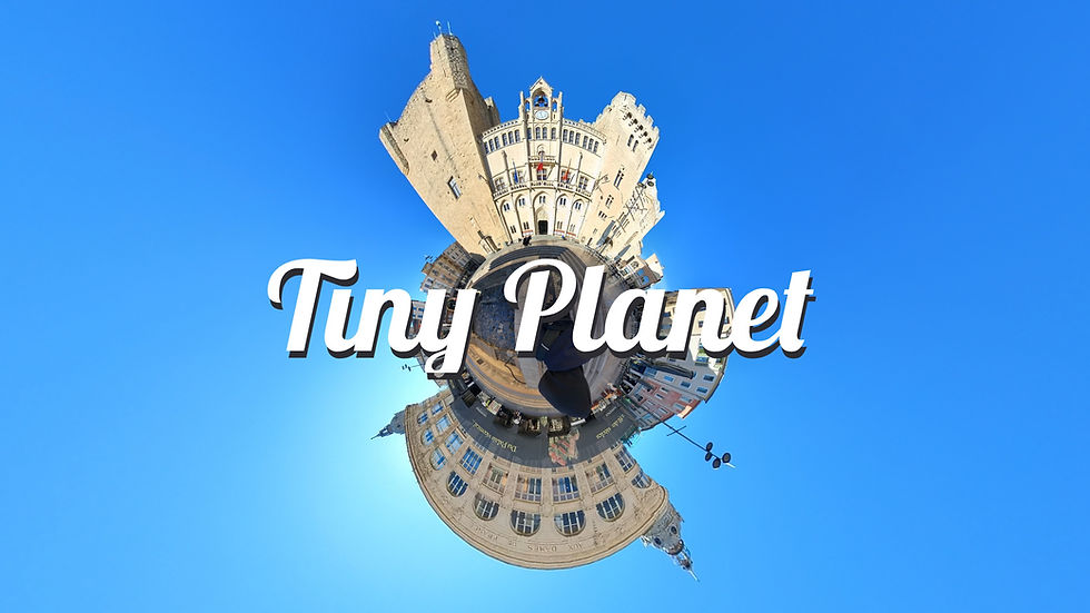 Qu'est-ce qu'une "TINY PLANET" ?