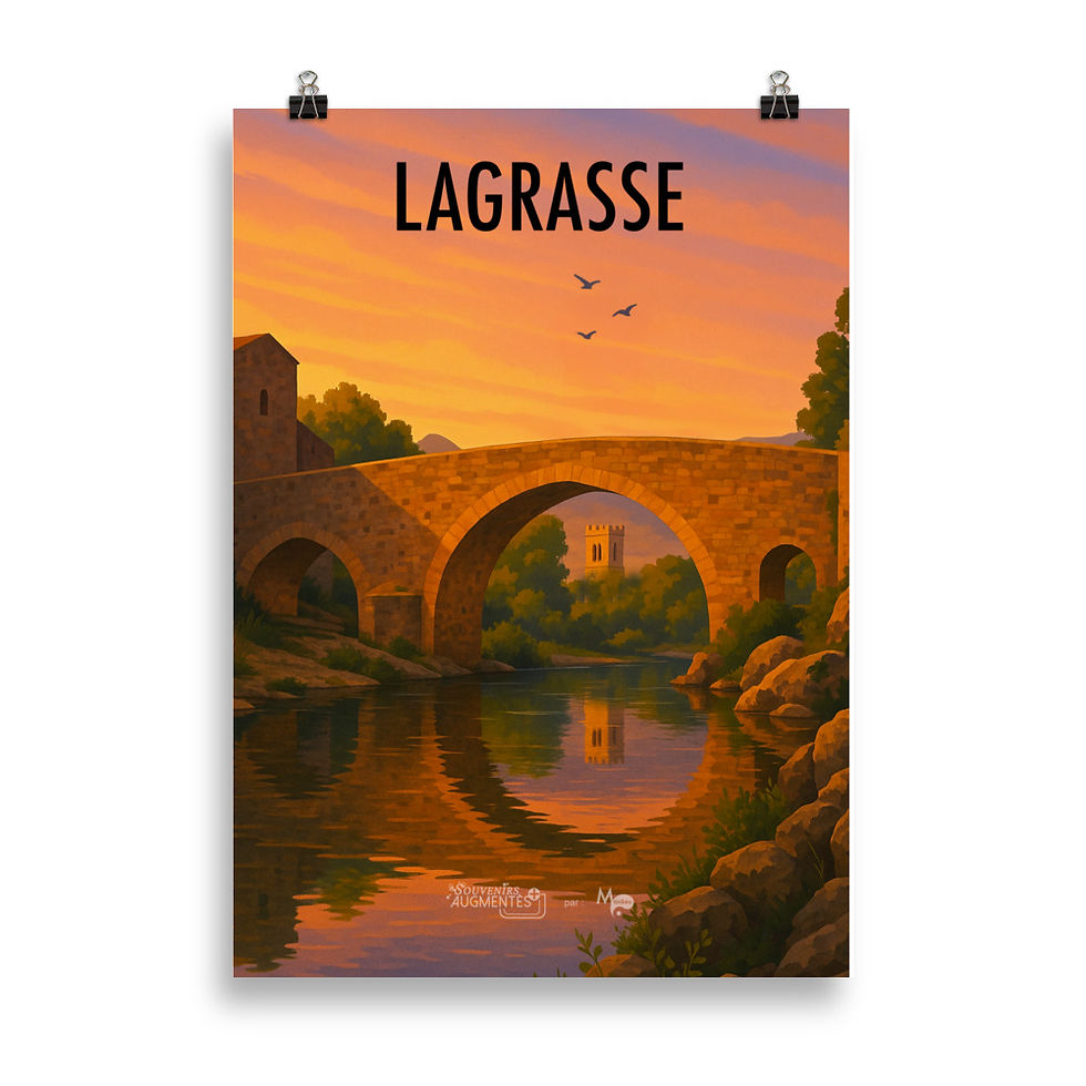 Miniature : Poster classique : LAGRASSE (Illustr 1)