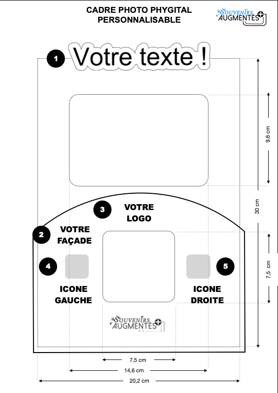 Miniature : Cadre phygital personnalisable