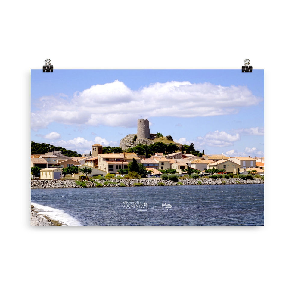 Miniature : POSTER mural : Gruissan (Tour 3)