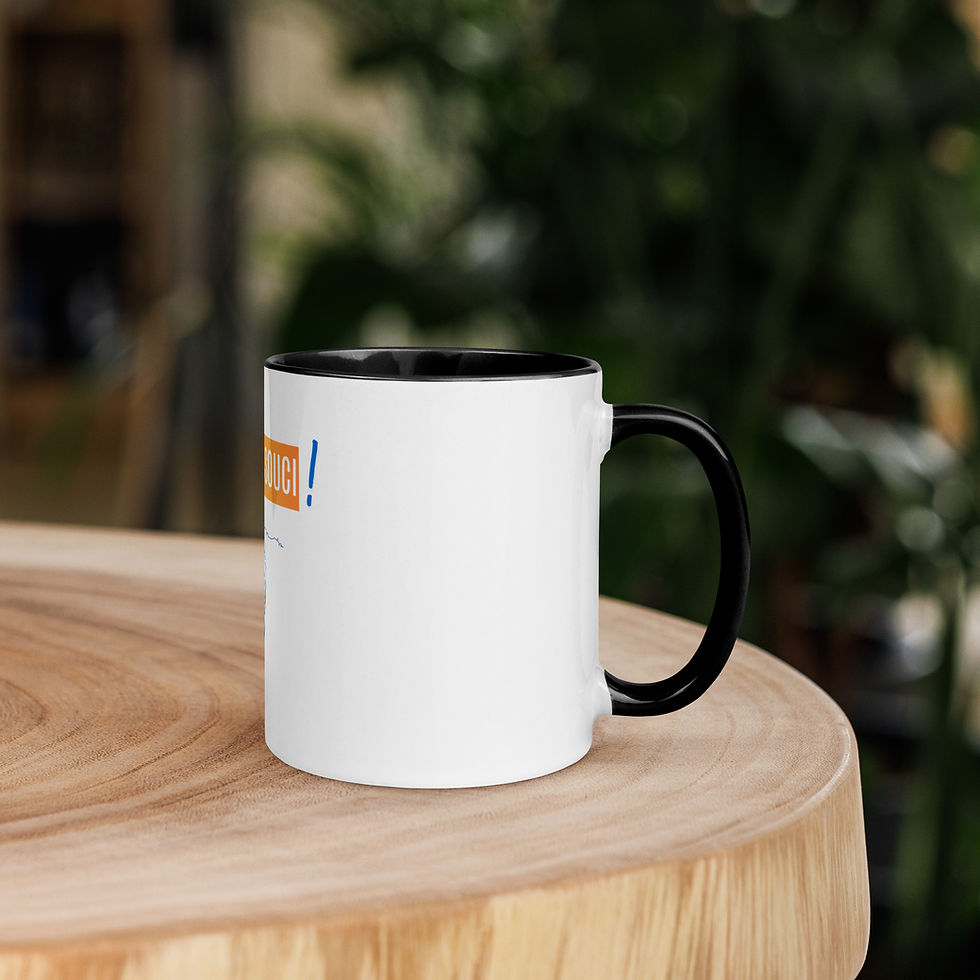 Miniature : Mug coloré à l'intérieur :  GRUISSAN (Jeu de mots 2)