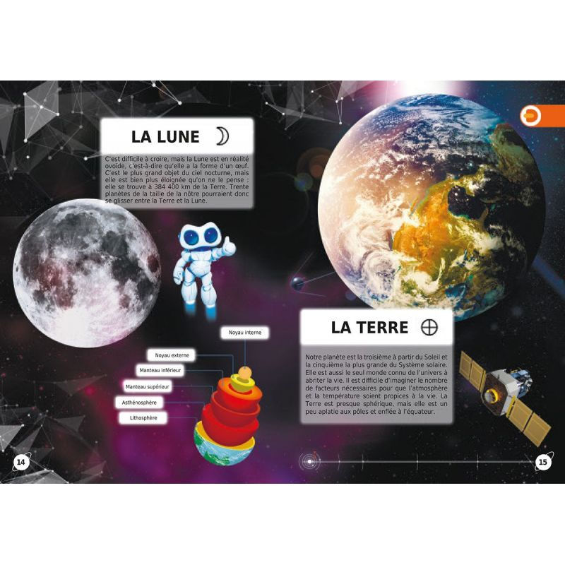 Miniature : LIVRE en "AR" : "DECOUVRE L'ESPACE EN 4D" (Réalité Augmentée 3D)