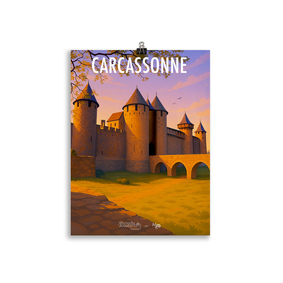 Miniature : Poster classique : CARCASSONNE (Illustr 2)