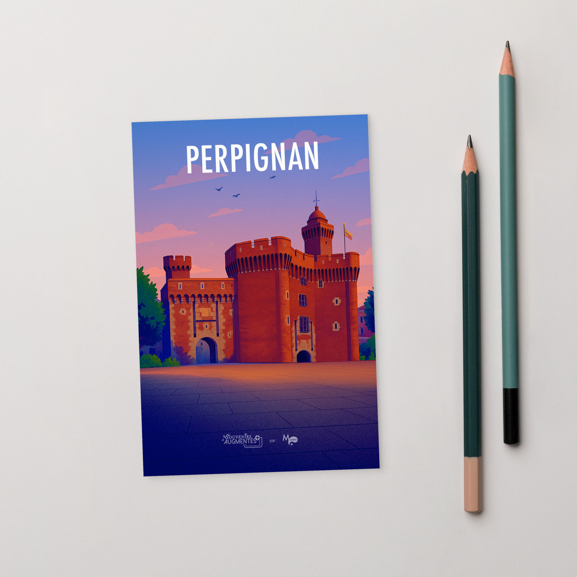 Carte postale : Perpignan (illustravel 1)