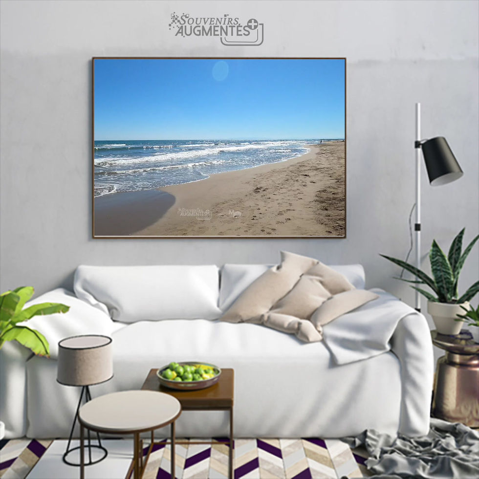 Miniature : POSTER mural : plage 1