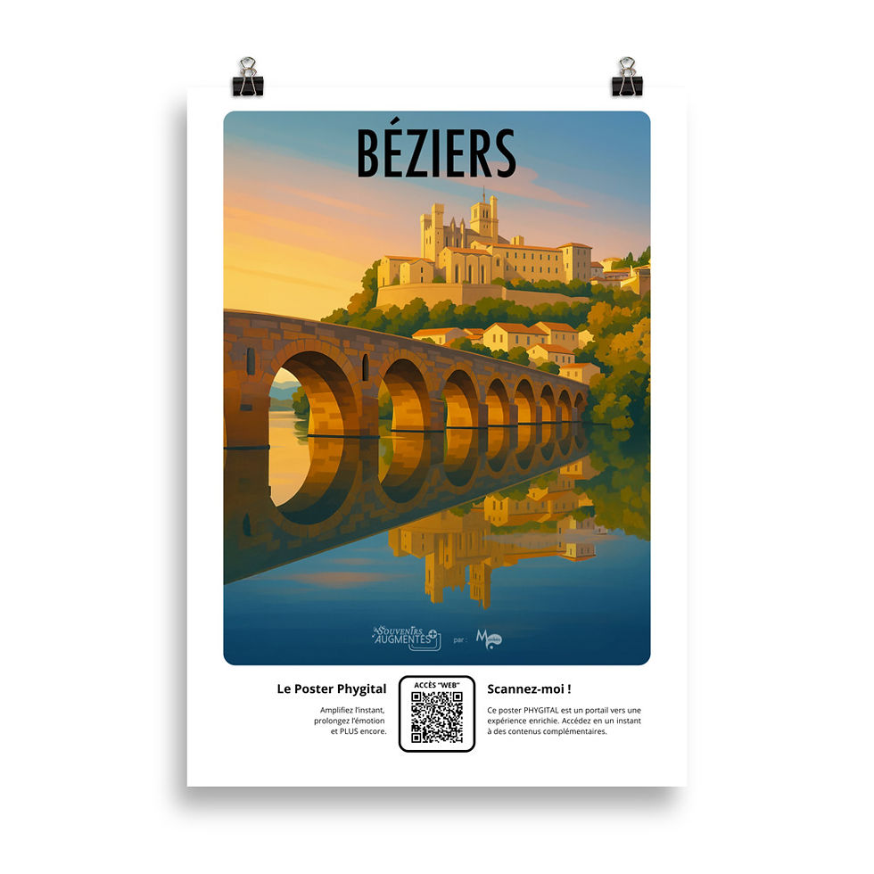 Miniature : POSTER PHYGITAL : BEZIERS (Illustr 1)