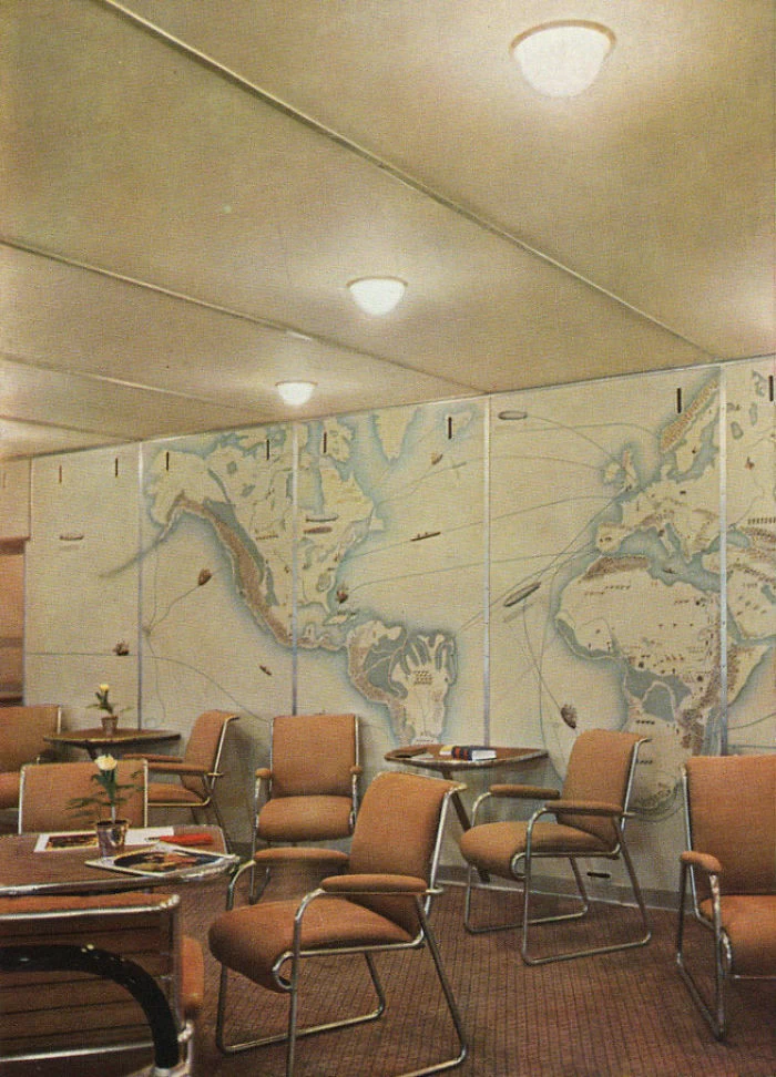 ¿Por qué en uno de los mapas en el dirigible Hindemburg mostraban una América y África inundadas en 1936? content media