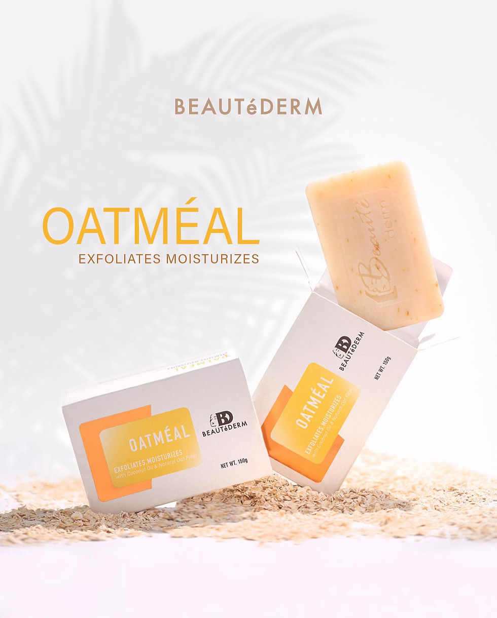 Thumbnail:  Beautéderm Oatmeal Soap- B1G1