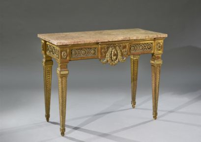 Importante_console_rectangulaire_en_bois