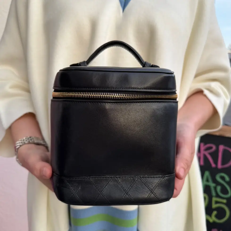 Chanel Bicolore Vanity Handbag