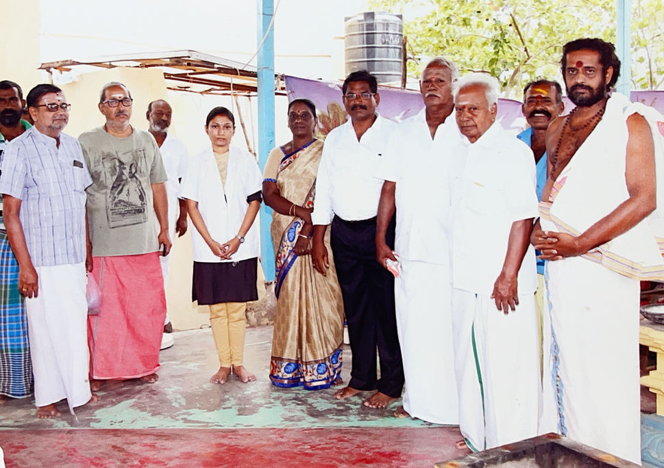 Organized an eye campaign. Over 50 people got free checkups. Event was organized at temple.