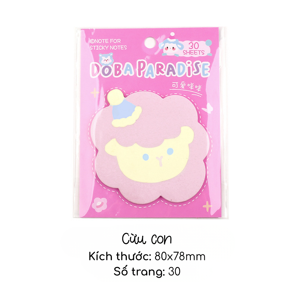 Hình thu nhỏ: 30 tờ| Giấy note Xứ sở Doba