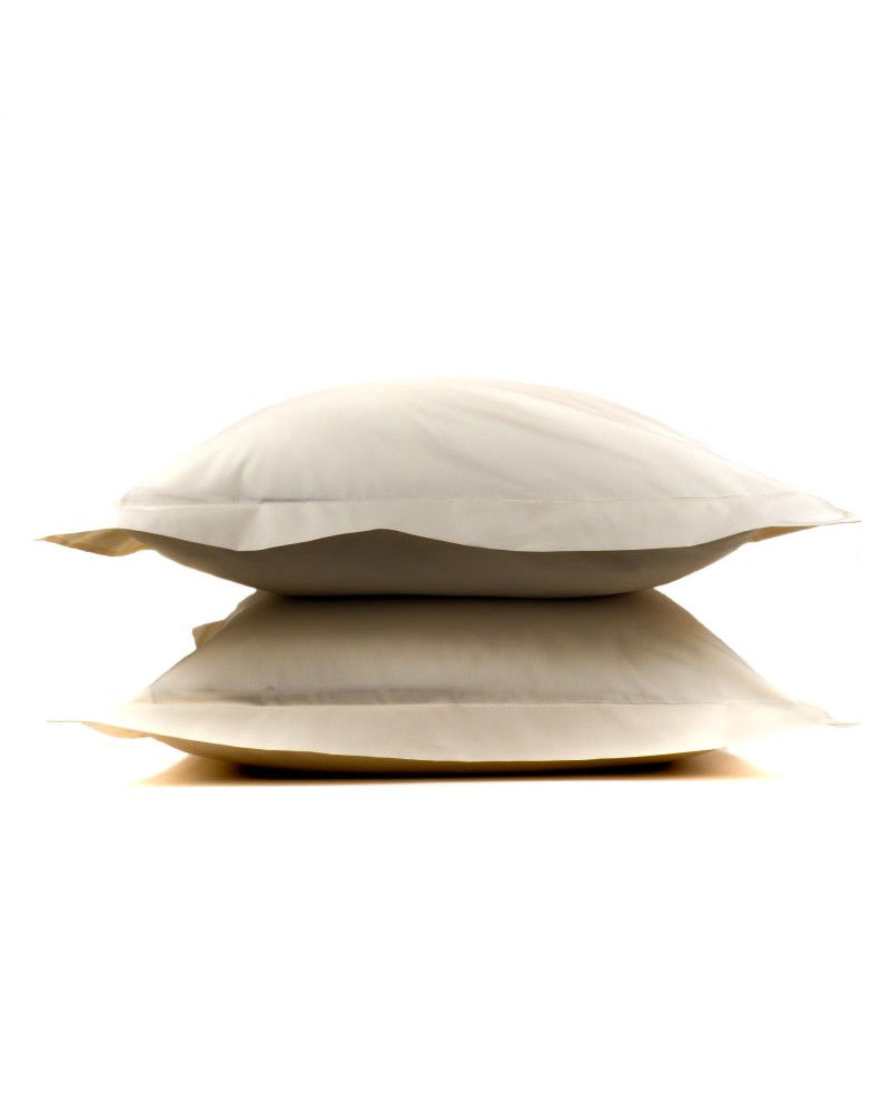 Miniature : Blanc de Gerardmer - Taie d'oreiller Percale de coton