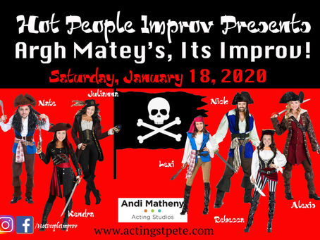 Come to the first Hot People Improv show of the decade!