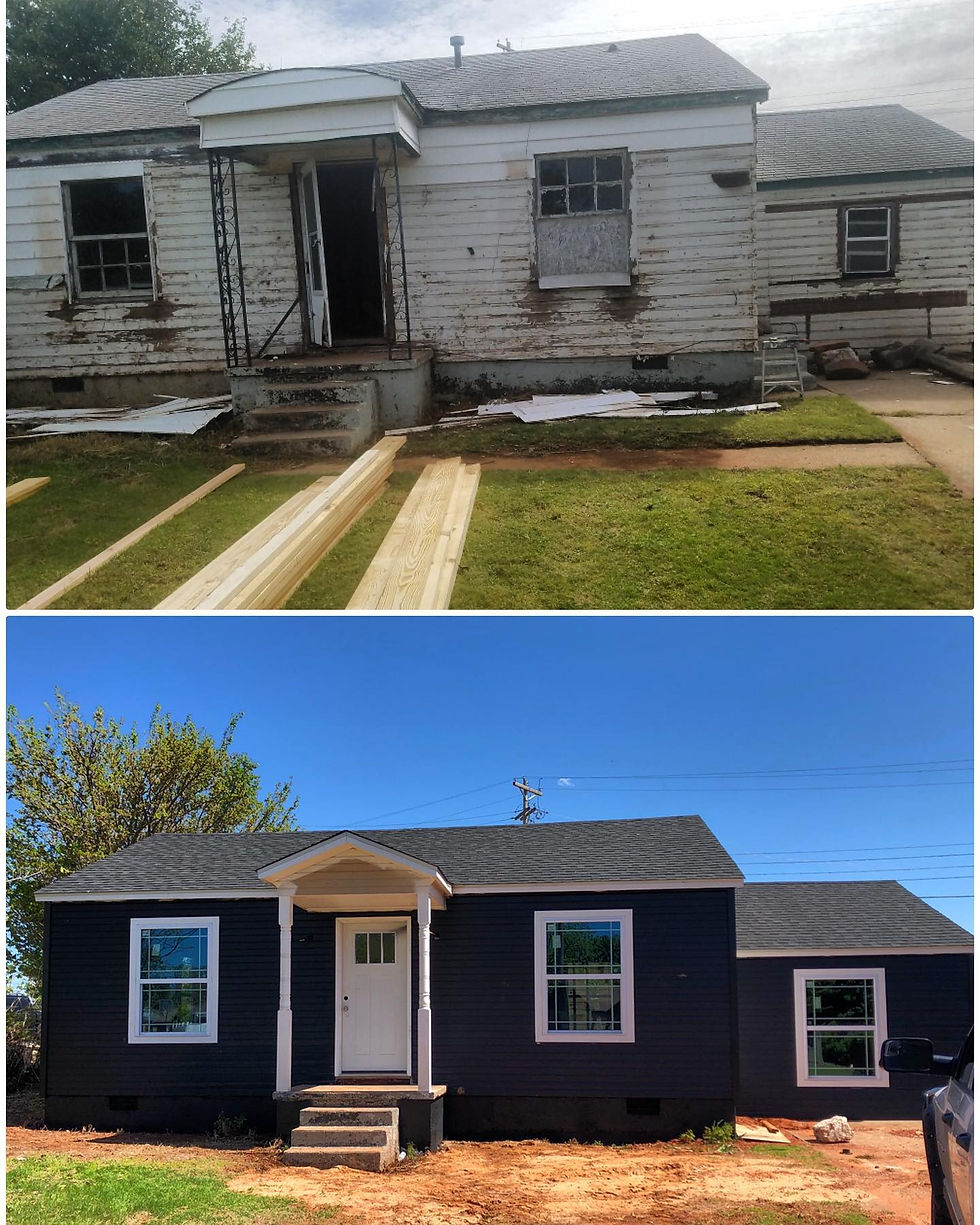 old fixer upper before and after
