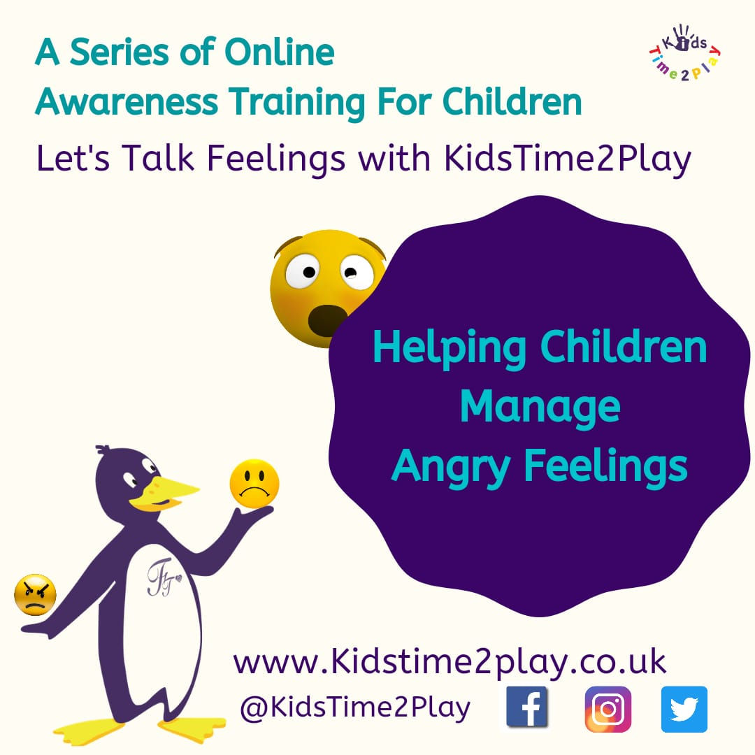 Managing Angry Feelings Online Workshop