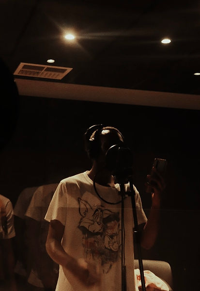 Studio session