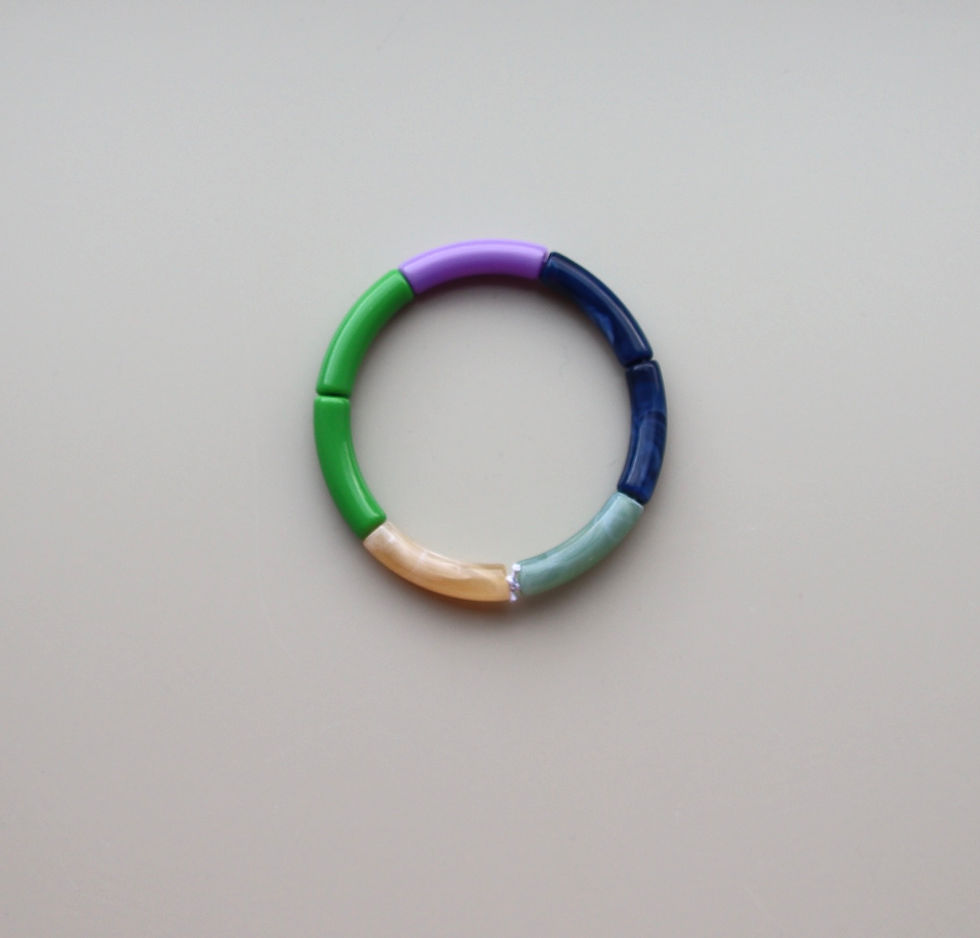 Kleur Vibes Armband Donker Bos